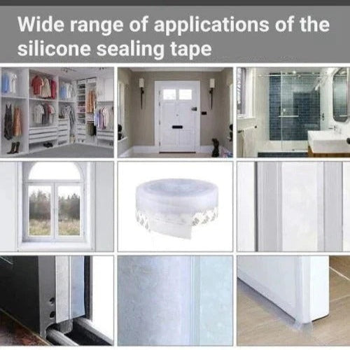 Weatherproof Door Seal – Self-Adhesive Strip for Home Insulation