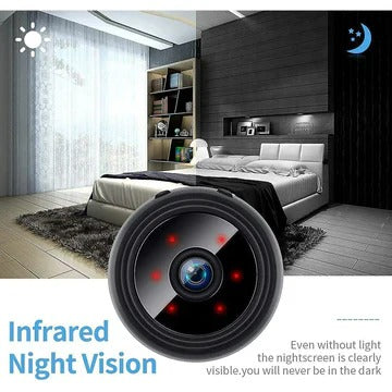 Portable Mini HD Security Camera – Wireless Audio & Video Monitor