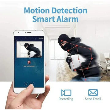 Portable Mini HD Security Camera – Wireless Audio & Video Monitor