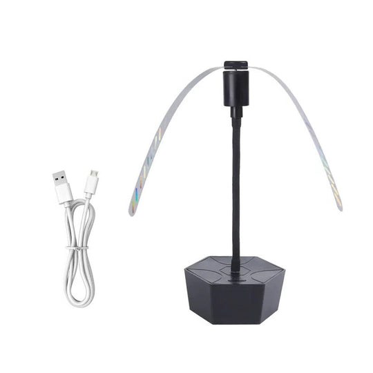 Battery-Powered Fly Deterrent Fan for Picnic Tables