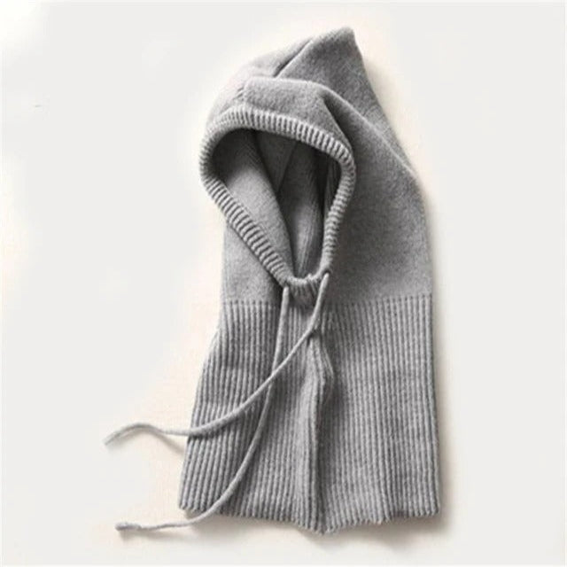 Fine Cashmere Slouchy Hat, Soft Winter Knit for Cold Weather