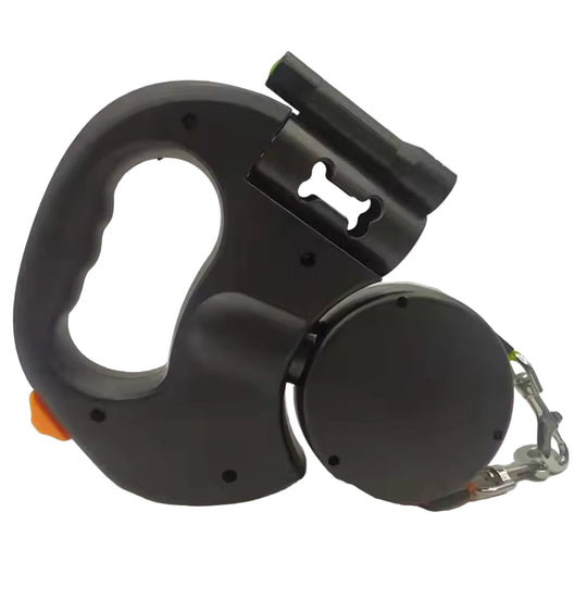 Dual Dog Leash - Tangle-Resistant Swivel - LED Feature