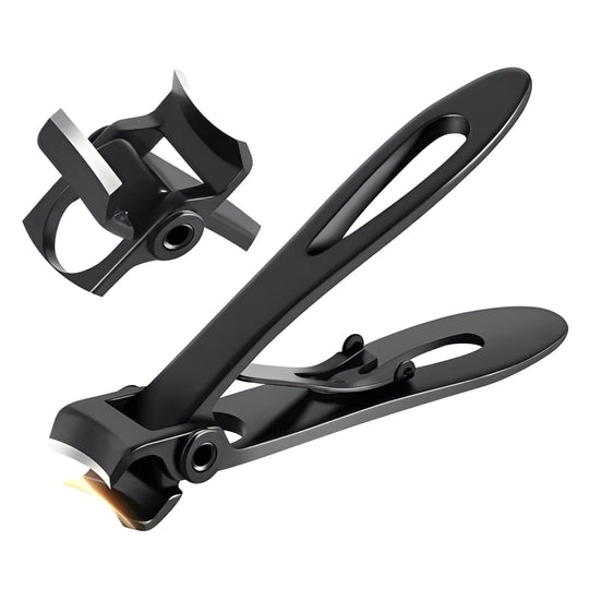 Ergonomic Stainless Steel Nail Clipper for Thick Nails