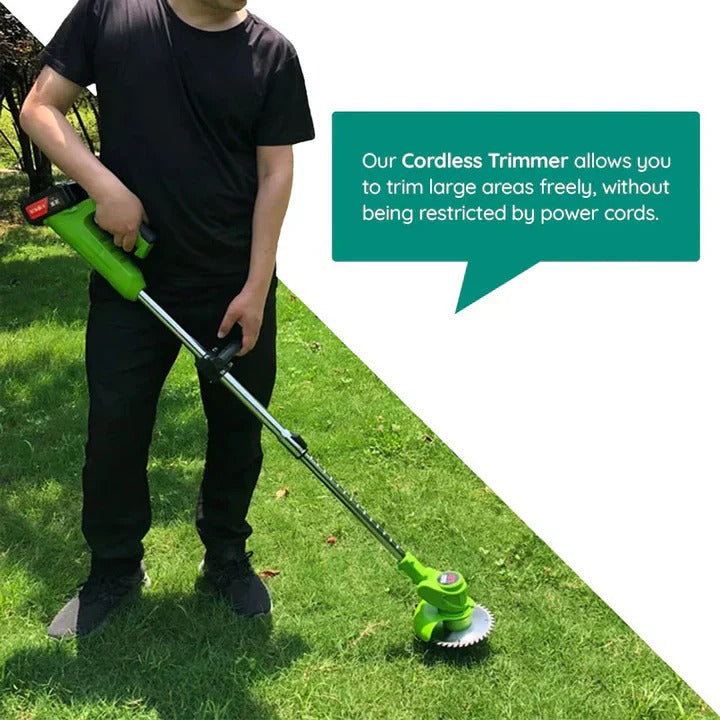 Cordless Electric Grass Trimmer and Lawn Edger