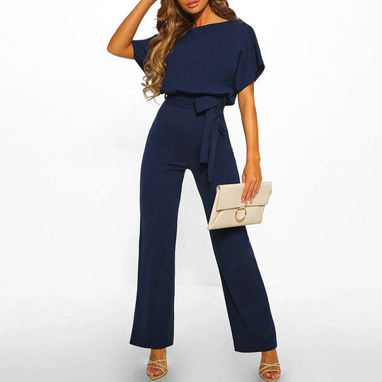 Women's Jumpsuit Outfit, Solid Colour Jumpsuit
