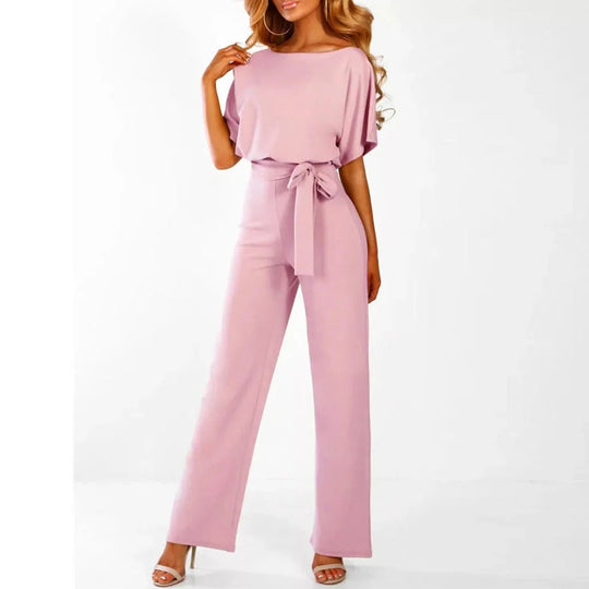 Women's Jumpsuit Outfit, Solid Colour Jumpsuit