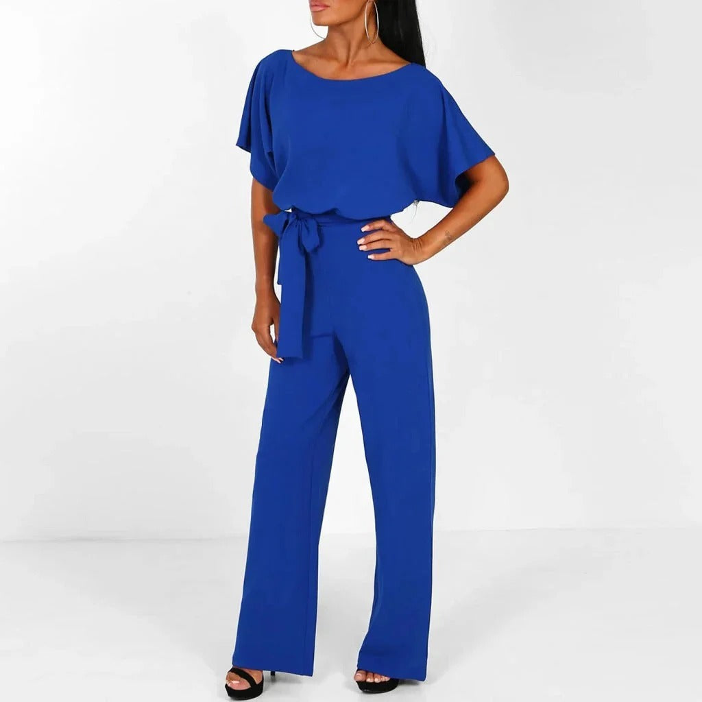 Women's Jumpsuit Outfit, Solid Colour Jumpsuit
