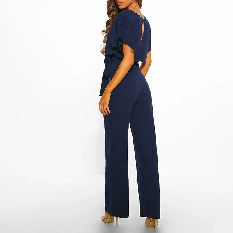 Women's Jumpsuit Outfit, Solid Colour Jumpsuit