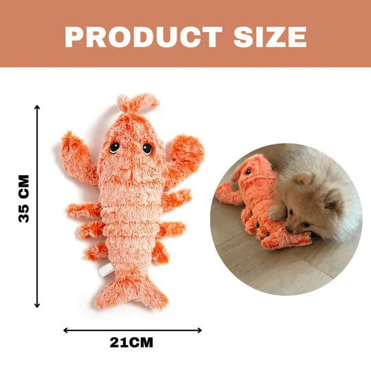 Floppy Lobster Dog Toy, Interactive Pet Toy