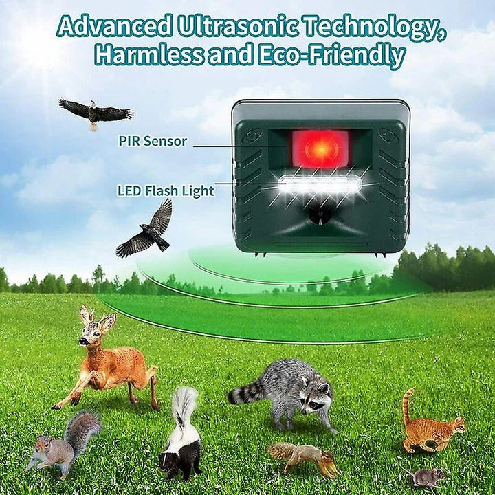 Ultrasonic Pest Control Device for Birds and Woodpeckers