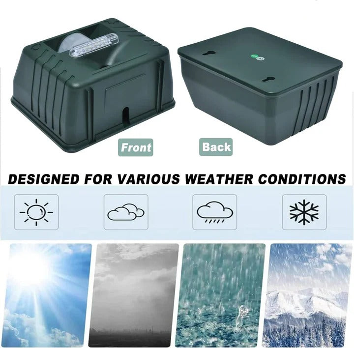 Ultrasonic Pest Control Device for Birds and Woodpeckers