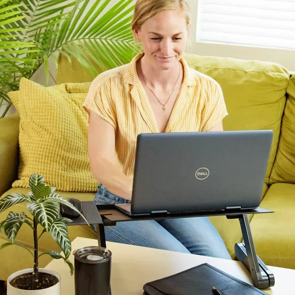 Laptop Stand Desk Mount with Height and Angle Adjustment