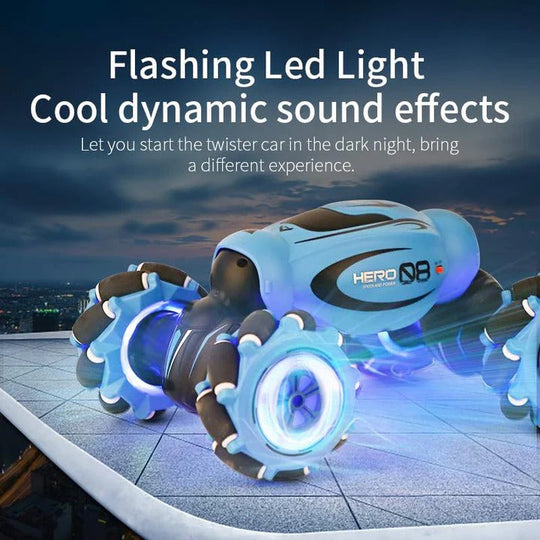 Remote-Controlled Vehicle with Multi-Directional Wheel Design