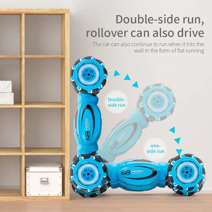 Remote-Controlled Vehicle with Multi-Directional Wheel Design