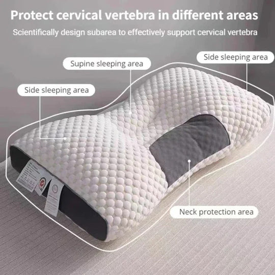 Memory Foam Contour Pillow with Soybean Fibre Core