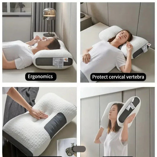Memory Foam Contour Pillow with Soybean Fibre Core