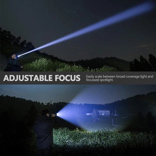 LED Torch Flashlight with XHP50 LED Chip