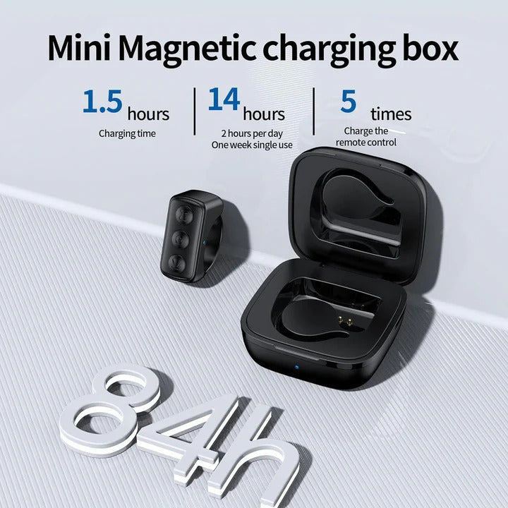 Bluetooth Scrolling Ring Remote Control for Smartphones
