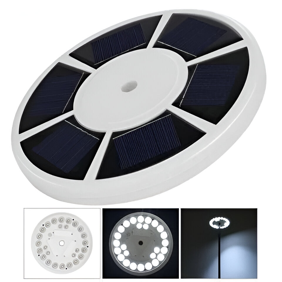 Flagpole Light - Solar LED - Outdoor Mount