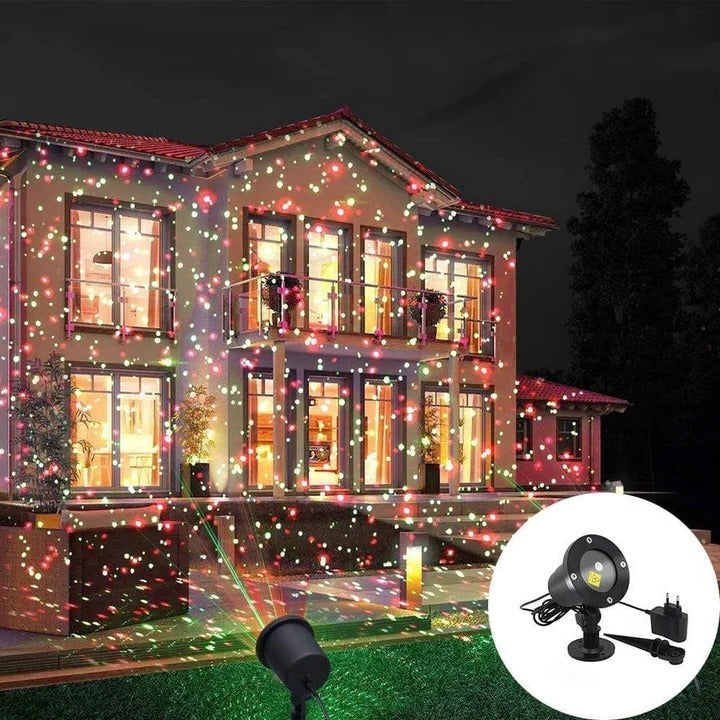 RGB Outdoor Light Projector with Remote Control