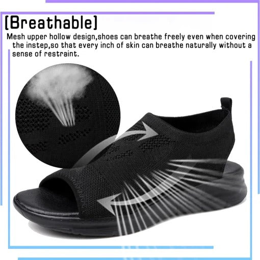 Walking Sandals with Arch Support and Cushioning