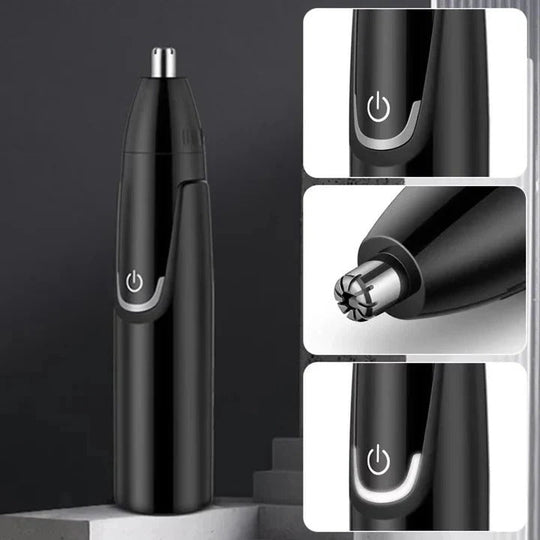 Nose and Ear Hair Trimmer with Washable Head