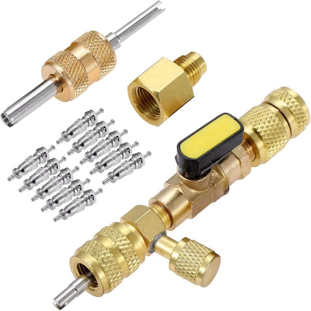 HVAC Valve Tool, Dual Size Core Installer and Extractor