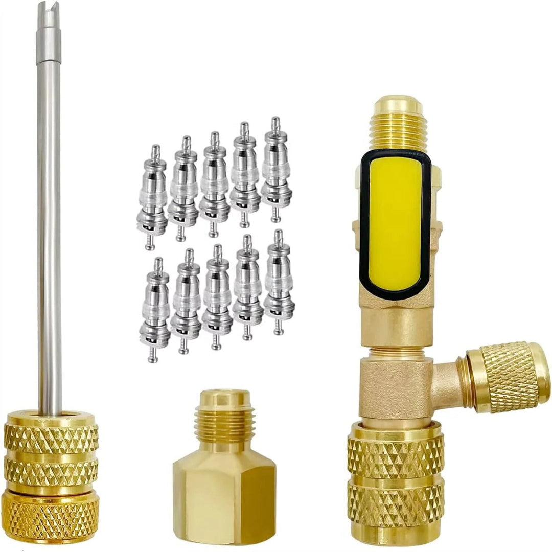 HVAC Valve Tool, Dual Size Core Installer and Extractor