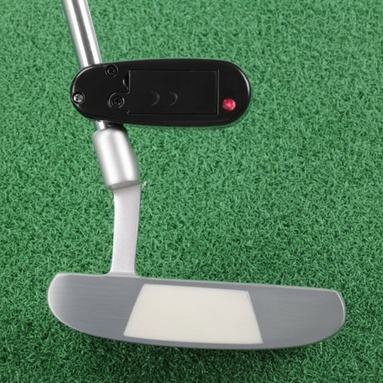Shaft Mounted Laser Putting Guide for Golf Practice