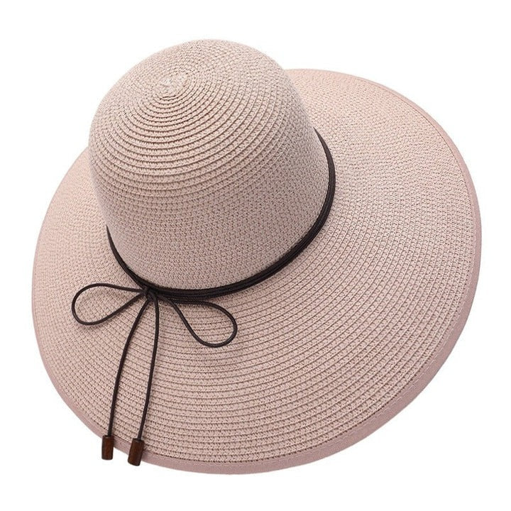 Women’s Wide Brim Hat With Adjustable Fit and Foldable Design