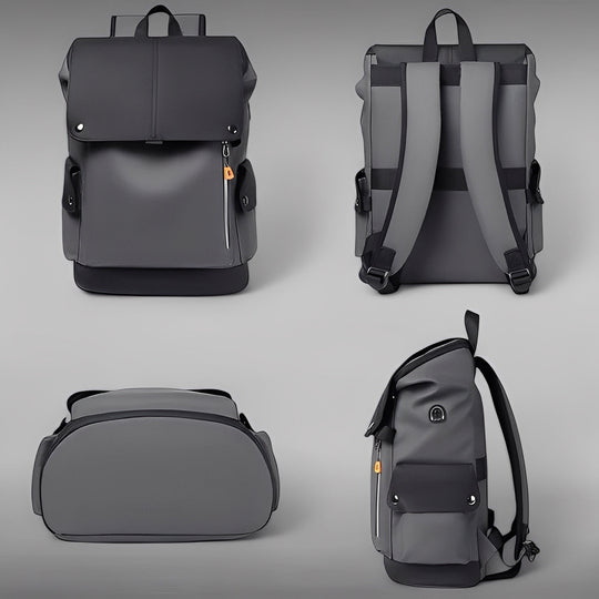 Travel Backpack with USB Port and Laptop Compartment