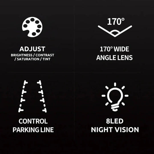 Wireless Vehicle Backup Camera and Rear View Monitor System