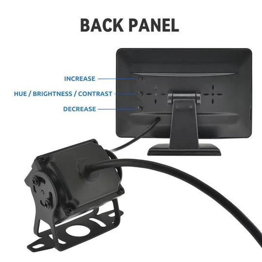Wireless Vehicle Backup Camera and Rear View Monitor System