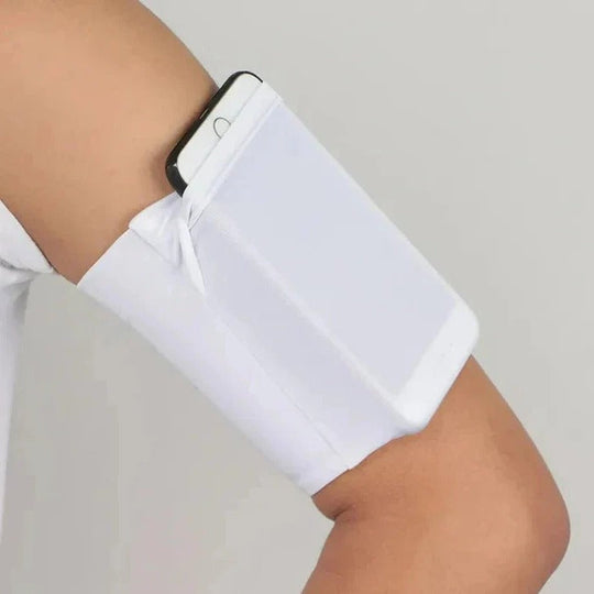 Fitness Arm Bag with Adjustable Phone Pouch for Running and Workouts