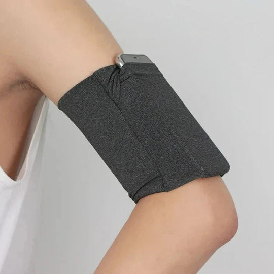 Fitness Arm Bag with Adjustable Phone Pouch for Running and Workouts