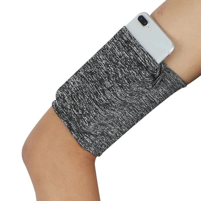 Fitness Arm Bag with Adjustable Phone Pouch for Running and Workouts