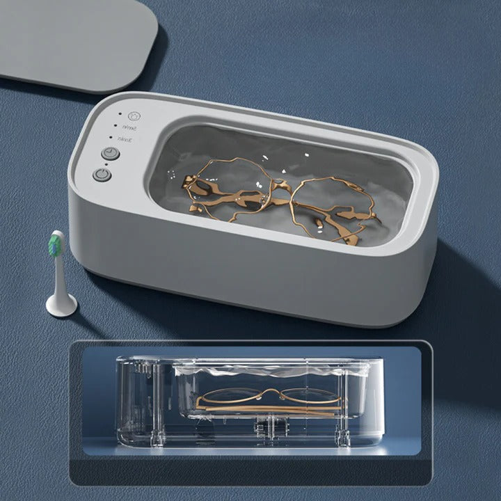 Electric Ultrasonic Cleaning Device for Jewellery and Glasses