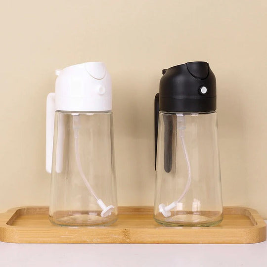 Cooking Oil Dispenser Bottle with Refillable Sprayer Design