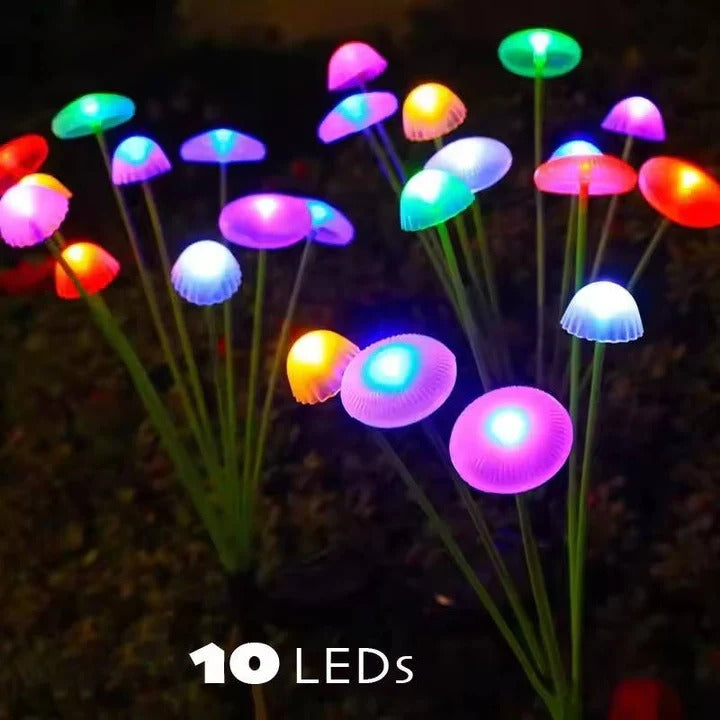 Solar Garden Light with Jellyfish Design and Colour Changing LEDs
