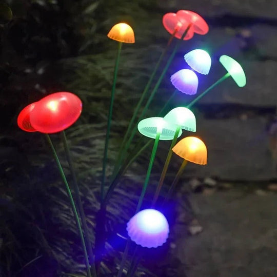 Solar Garden Light with Jellyfish Design and Colour Changing LEDs
