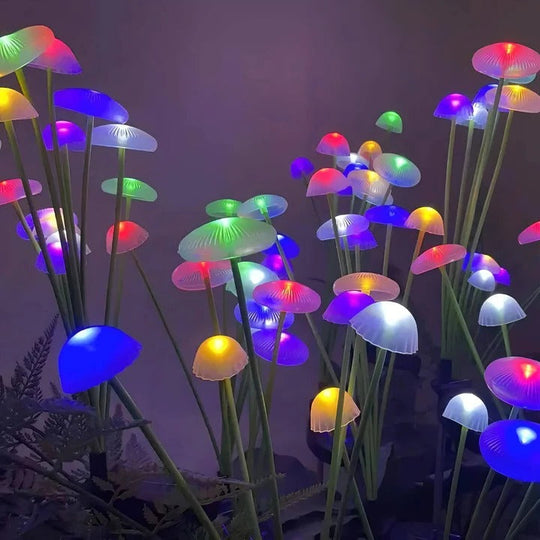 Solar Garden Light with Jellyfish Design and Colour Changing LEDs