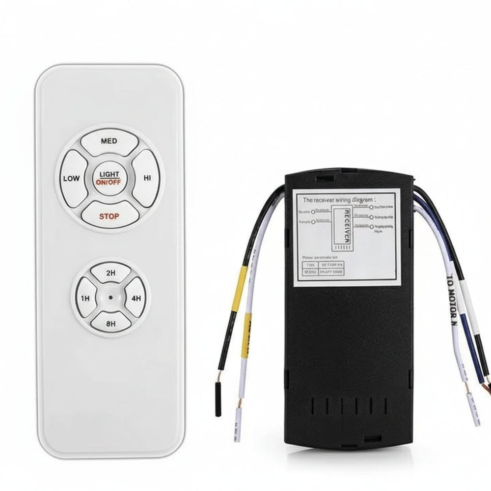 Ceiling Fan and Light with Remote Controller
