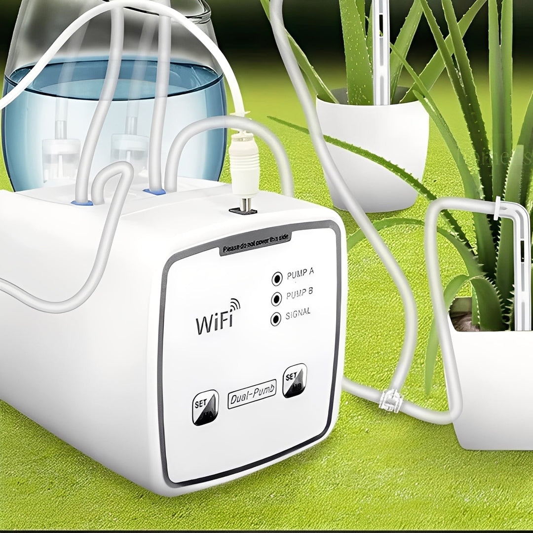 Plant Waterer with WiFi App Control and Drip System