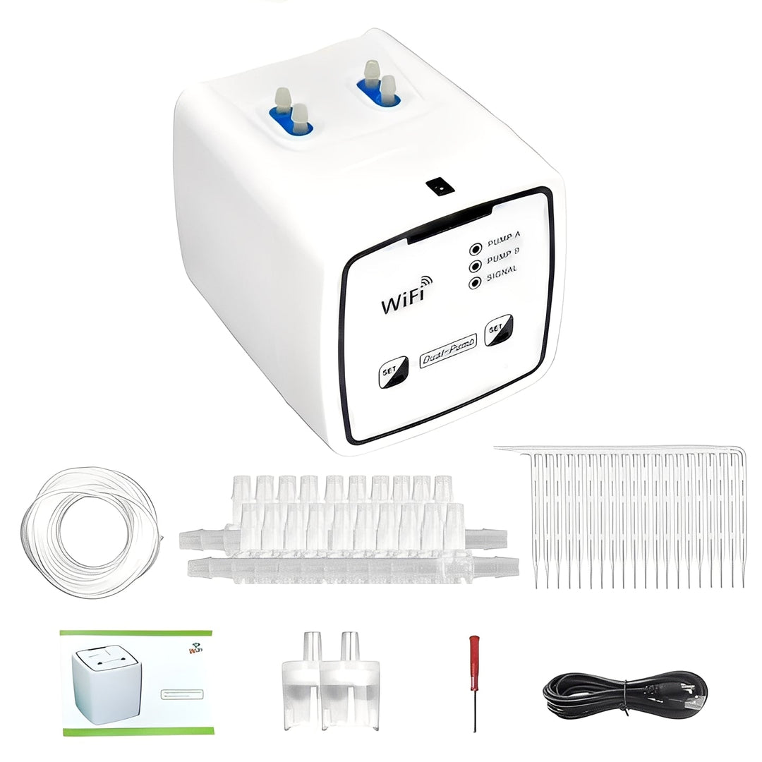 Plant Waterer with WiFi App Control and Drip System