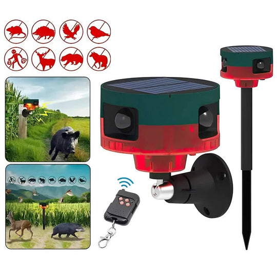 Solar Bird and Pest Deterrent with 360 Degree Coverage