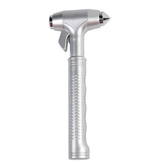 Car Safety Hammer with Tungsten Steel Tip and Seatbelt Cutter, Set of 3