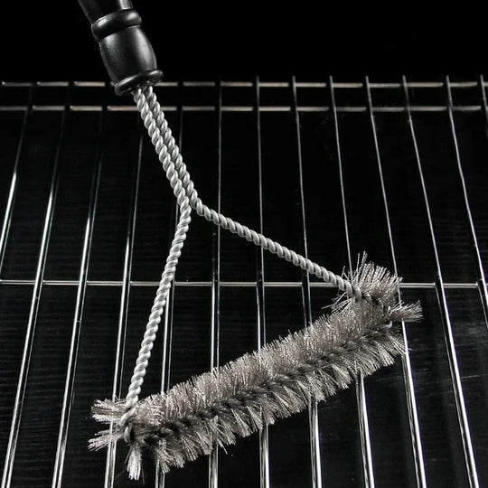 BBQ Grill Cleaning Brush with Stainless Steel Bristles