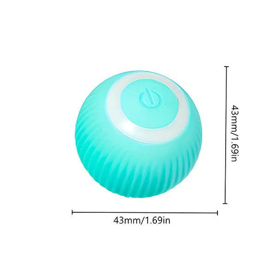 Automatic Rolling Pet Ball for Cats and Dogs with USB Charging