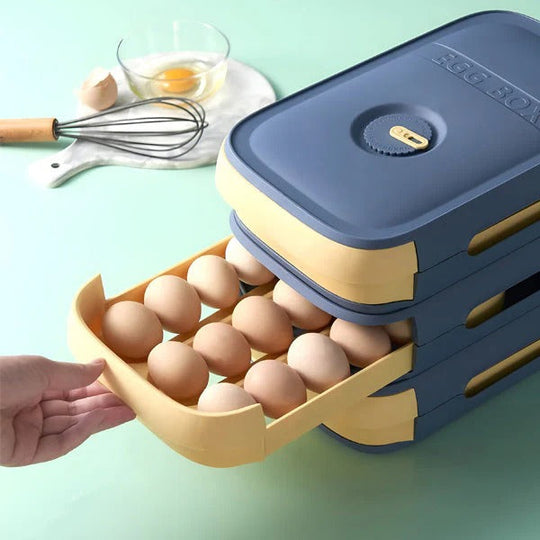 Stackable Egg Tray and Storage Container