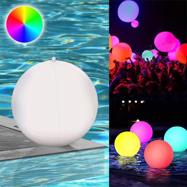 Inflatable Pool Light with Colour Changing LEDs